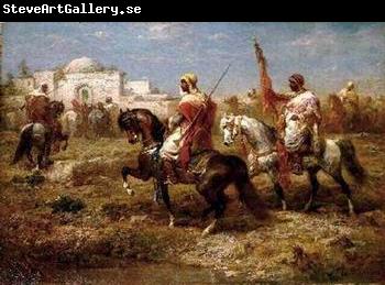 unknow artist Arab or Arabic people and life. Orientalism oil paintings  351